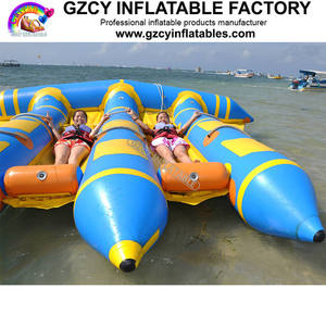 Jouet aquatique gonflable remorquable en forme de <span class=keywords><strong>raie</strong></span> <span class=keywords><strong>manta</strong></span> volante, certifié CE, en PVC, capacité de 100 à 500 kg pour 5 à 10 passagers, comprend - Product Image 2