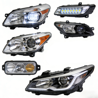 Ensemble de phares LED modifiés VIT 6000K 8000 Lumens 50W 12V/24V Phare de voiture personnalisé Adaptation universelle