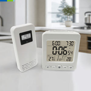 Digitale Draadloze Lcd Weerstation Vochtigheidsmeter Huishouden Kamertemperatuur Meters Plastic Vlees Draadloos Weerstation - Product Image 5