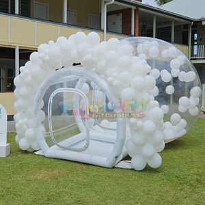 Air blow up outdoor kids party giant <b>inflatable</b> bubble <b>house</b> clear dome tent commercial carpa burbuja - Product Image 2