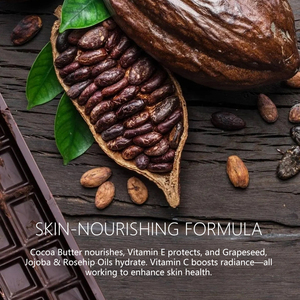 Olio Struccante Lavabile per Pulizia Profonda del Viso con Burro di Cacao, Marchio Privato - Product Image 4