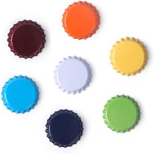 Tapas Corona para Botellas de Cerveza de 26 mm con Logotipo Personalizado al por Mayor |   Tapas Metálicas Ecológicas con Revestimiento de PE para Botellas de Refresco, Jugo y Bebidas - Product Image 4