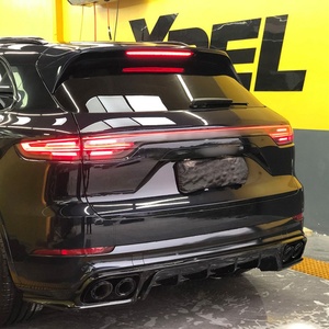 Nouveau pare-chocs arrière et cache de pare-chocs arrière avec découpes pour feux antibrouillard pour Cayenne Coupé 2018-2023 - Product Image 4