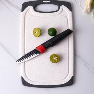 ชุดเขียงพลาสติก 3 ชิ้น พร้อมร่องสำหรับน้ำผลไม้และร่องสำหรับบดกระเทียม - Product Image 5