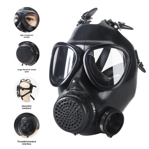 Full <b>Face</b> Tactical Activated Carbon Filter Gas Mask 6800 Survival Paint Respirator with High Efficiency Carbon Filter - Product Image 3