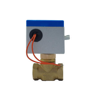 For Johnson Controls DN20 Electric Two-Way Solenoid Valve 6-Point Fan Coil Unit for Water-Cooled <b>Air</b> <b>Conditioning</b> HVAC <b>Systems</b> - Product Image 1