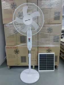 Ventiladores Solares Recargables de 16 Pulgadas con Panel Solar, Económicos, de Alta Resistencia, para Interiores, Sótanos y Hogares - Product Image 4