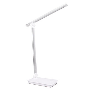 ARCHITECT WHITE 5W Lámpara de escritorio LED Serie Flexo con puerto de carga USB Ajustable en intensidad - Product Image 1
