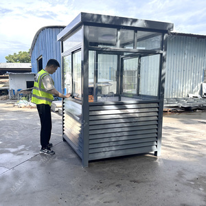 Guangzhou <span class=keywords><strong>MAG</strong></span> usine rapide assemblé garde maison garde cabine de sécurité étanche et ignifuge avec acier inoxydable - Product Image 1