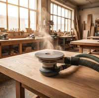 Disque de ponçage pour le polissage des surfaces en bois, papier abrasif, ponçage à sec et humide, rapide