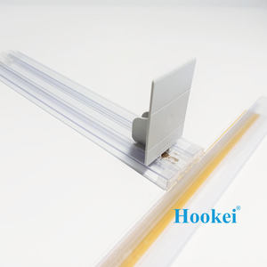 Affichage de réfrigérateur de supermarché au détail alimentation automatique bouteille à ressort en plastique réglable système de poussoir d'étagère de boisson en conserve pour boissons - Product Image 5