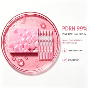 Suero Rosa PDRN de Marca Privada, Colágeno de ADN de Salmón, Antienvejecimiento, Reparación de la Piel, Aclarante, Cuidado de Arrugas, OEM - Product Image 5