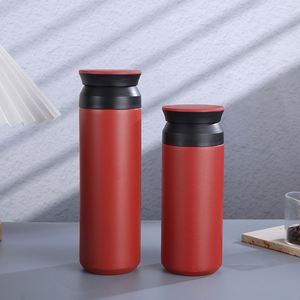 <b>Reusable</b> Stainless Steel Vacuum Bottle 350ml/500ml Narrow Mouth BPA Free Leakproof <b>Lid</b> Office <b>Cup</b> Party Custom Thermal - Product Image 4