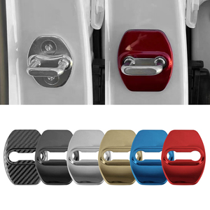 Cubiertas para Cerraduras de Puerta de Coche JDM, 4 Piezas, Protectoras con Emblema Adhesivo para <span class=keywords><strong>Hyundai</strong></span> N <span class=keywords><strong>Line</strong></span>, Tucson, Creta, <span class=keywords><strong>I20</strong></span>, I30, Nline Buckle - Product Image 2