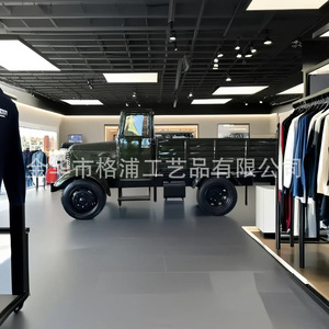 Modèle de camion de démolition en métal personnalisé pour la décoration de magasin et l'affichage paysager - Product Image 2