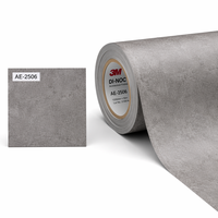 Film décoratif PVC imperméable de qualité supérieure, feuille de vinyle décorative autocollante pour la décoration de magasins, armoires, conteneurs et maisons