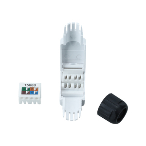 Lulink toopess cắm <span class=keywords><strong>Keystone</strong></span> RJ45 Cat6A Mạng Cáp kết nối cho 22-26awg che chắn FTP Cáp ứng dụng - Product Image 6