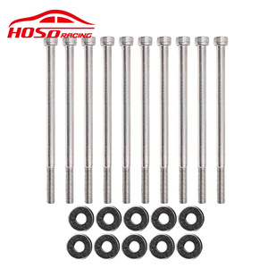 Pernos de Cabeza de Cilindro Hoso Racing de Acero Inoxidable 304 para Motor Chevrolet LS1 V8, Piezas de Repuesto - Product Image 1