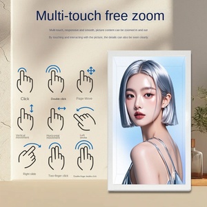 Màn hình hiển thị 3D holographic trong suốt bằng kim loại, tủ trưng bày tương tác AI 19-98 inch, phụ kiện chơi game kết nối Wifi - Product Image 5