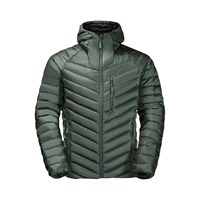 Doudoune légère pour homme Doublure matelassée imperméable à capuche avec fermeture respirante Personnalisable