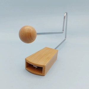 Wholesale Vibrating Wood Block Percussion Instrument Orff Kids Tremolo Tone Wooden Block Shake Rattle <b>Musical</b> Toy - Product Image 4