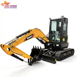 รถขุดขนาดเล็ก Hangood SY35U ระยะเอื้อม 5465 มม. ความลึก 3105 มม. สำหรับงานหลากหลายประเภท ใช้ในงานวิศวกรรมและก่อสร้าง - Product Image 1