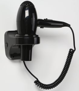 Sèche-cheveux professionnel de salon à haute puissance 2000W, à fixation murale, moteur électrique AC, sèche-cheveux à grande vitesse pour la maison, support inclus - Product Image 5