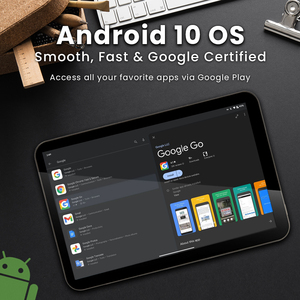 Tablet <span class=keywords><strong>PC</strong></span> Android 10 con Tres Cámaras de 500M+1300M, Batería de 5000mAh, Pantalla Incell BOE de 10.1 Pulgadas, Ranura <span class=keywords><strong>para</strong></span> Tarjeta SIM 4G, MTK6755, 3GB+32GB - Product Image 5