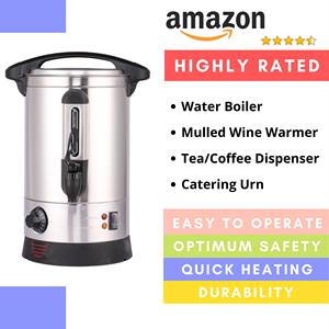 Heavybao เครื่องทำน้ำร้อนไฟฟ้าสแตนเลส,เครื่องทำกาแฟชาที่อุ่นไวน์เครื่องจ่ายเครื่องดื่ม - Product Image 4