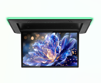 Nouveau Moniteur Rabattable de 16 Pouces pour Voiture, Android 14, Processeur 8 Cœurs pour Toyota Alphard Série 30 2015-2023, Auto Motor