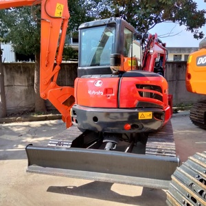 Excavadoras Usadas de Segunda Mano de 6 Toneladas, Excavadoras Hidráulicas de Cadenas Kubota KX163 KX161 KX155 KX185 de 5 y 8 Toneladas - Product Image 3