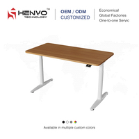 Bureau d'ordinateur électrique intelligent en acier, contemporain, ergonomique, modulaire et extensible, pour un bureau facile à assembler