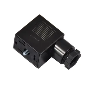 Äquivalent DIN EN 175301-803 Größe A B C 2 PE 3 PE-Steck schraube Magnetventil LED-Steck verbinder