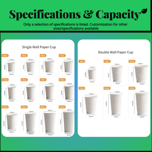 Gobelet en papier ondulé à double paroi jetable de haute qualité pour boissons chaudes et froides avec couvercle, imprimé en flexographie - Product Image 4