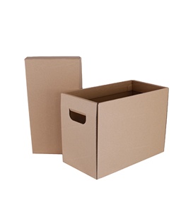 Eco Friendly Custom paper cardboard packaging box for file storage pack