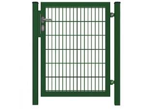 Puerta de jardín básica para valla de malla de doble varilla verde musgo 100 cm X 120 cm - Product Image 3