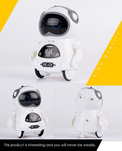 Los niños la <span class=keywords><strong>voz</strong></span> eléctrica conversación bailando bolsillo robótica educativa inteligente hablando juguetes robot con luz música - Product Image 3