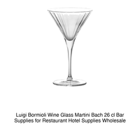 Verre à Martini Bach 26 cl H 18,5 cm Ø 11 cm Luigi Bormioli