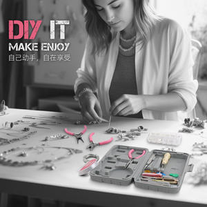 Kit d'outils de bijouterie Hi-Spec, pinces métalliques pour la création artisanale à domicile, bracelets, colliers, boucles d'oreilles, accessoires - Product Image 3