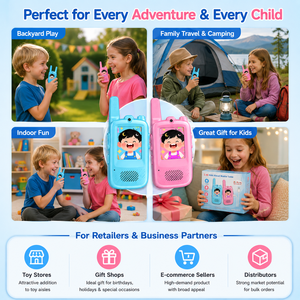 Pack personnalisé et logo GY Model-A pour talkies-walkies pour enfants, portée 400~800m, avec certifications <span class=keywords><strong>CPC</strong></span>, RoHS, CE - Product Image 3