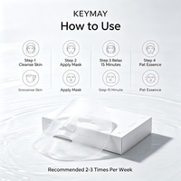 Masque facial au bio-collagène OEM ODM, formule personnalisée, marque privée, hydratant, blanchissant, soin de la peau pour les marques en gros