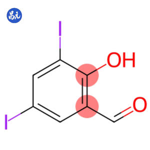 3,5-diiodosalicilaldehído al por Mayor CAS: 2631-77-8 Reactivo de Reacción en Síntesis Orgánica Intermedio para Colorantes y Pigmentos. - Product Image 3