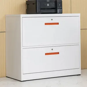 Office metal cabinet lateral 2 3 4 drawer filling storage cabinet flat horizontal large home office multi drawer metal cabinet