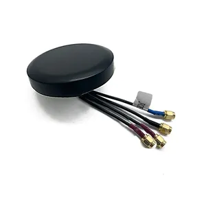 JCE046LM 4 in 1 özel Multiband 4g iletişim Puck anten GPS LTE MIMO WIFI kombinasyonu anten araba için