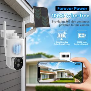 กล้องวงจรปิด 4G LTE (ไม่ต้องใช้ Wi-Fi): มุมมอง 360°, ภาพกลางคืน, ดาต้าไม่จำกัด, พลังงานแสงอาทิตย์ - Product Image 6