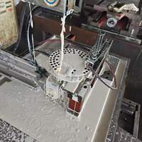 Machine de découpe de fil CNC robuste POOSN CE DK7745FB, course 450x650mm, précision 0.01mm, pour acier