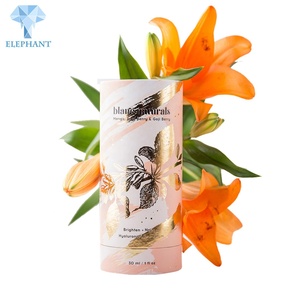 Custom Luxury <b>Empty</b> Gold Blocking Stamping Cylinder Round Roller Perfume <b>Box</b> Design - Product Image 5