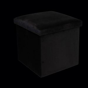 Modern <b>Stool</b> Living Room Furniture Storage Box Fabric Stainless Steel <b>Bamboo</b> Highest Quality Sample Available - Product Image 3