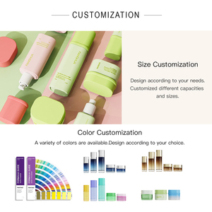 Pot cosmétique personnalisé, ensemble de pots en verre de luxe, pot pour soins de la peau, flacon en verre, flacon pour lotion - Product Image 5