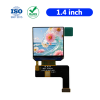 Écran LCD TFT RVB 6 bits 240x240 de 1,4 pouce ST7789P3 carré, 262K couleurs, rétroéclairage LED noir normal pour analyseurs de semences portables